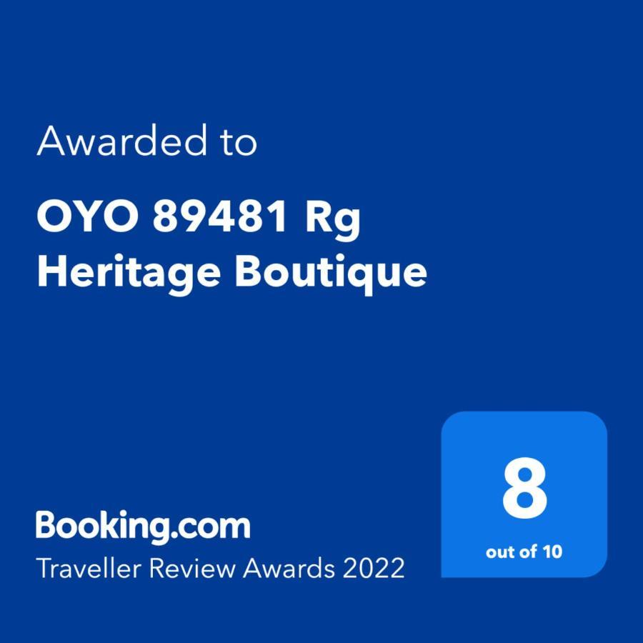 Oyo 89481 Rg Heritage Boutique George Town Esterno foto